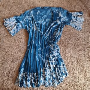 Advance Apparels Blue Asymmetrical Dress